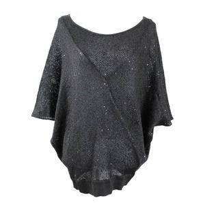 3/$15 Matty M Womens XL Black Dolman Top